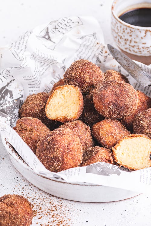 Keto churro bites