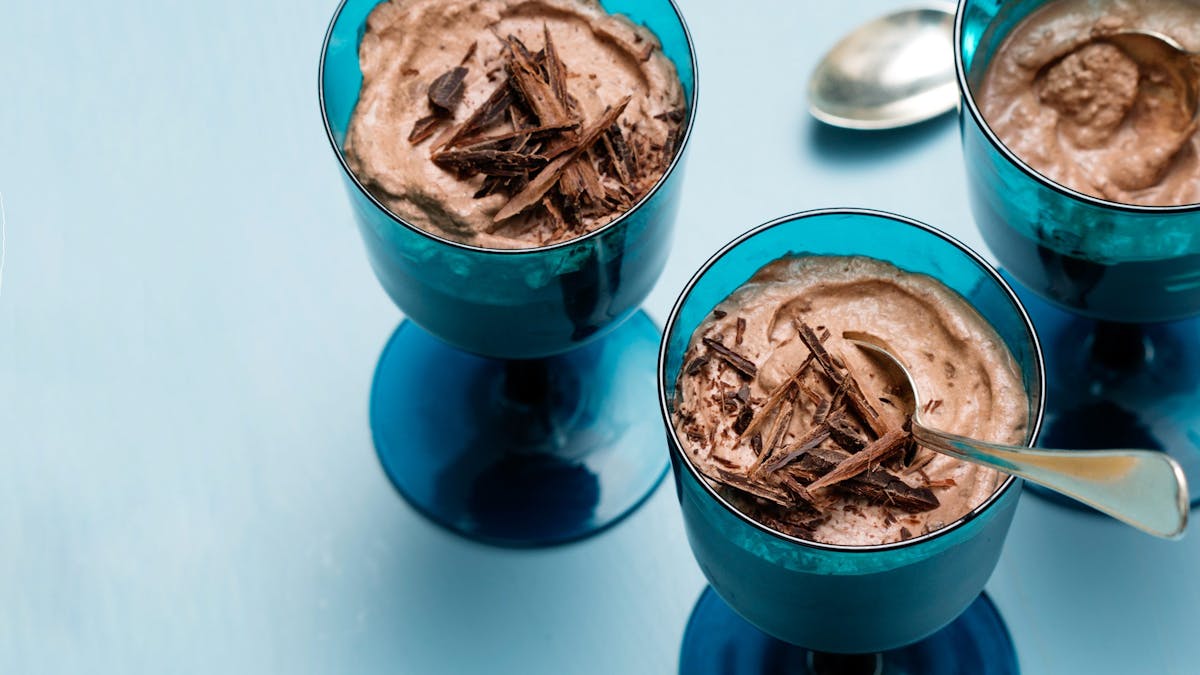 Low carb chocolate mousse