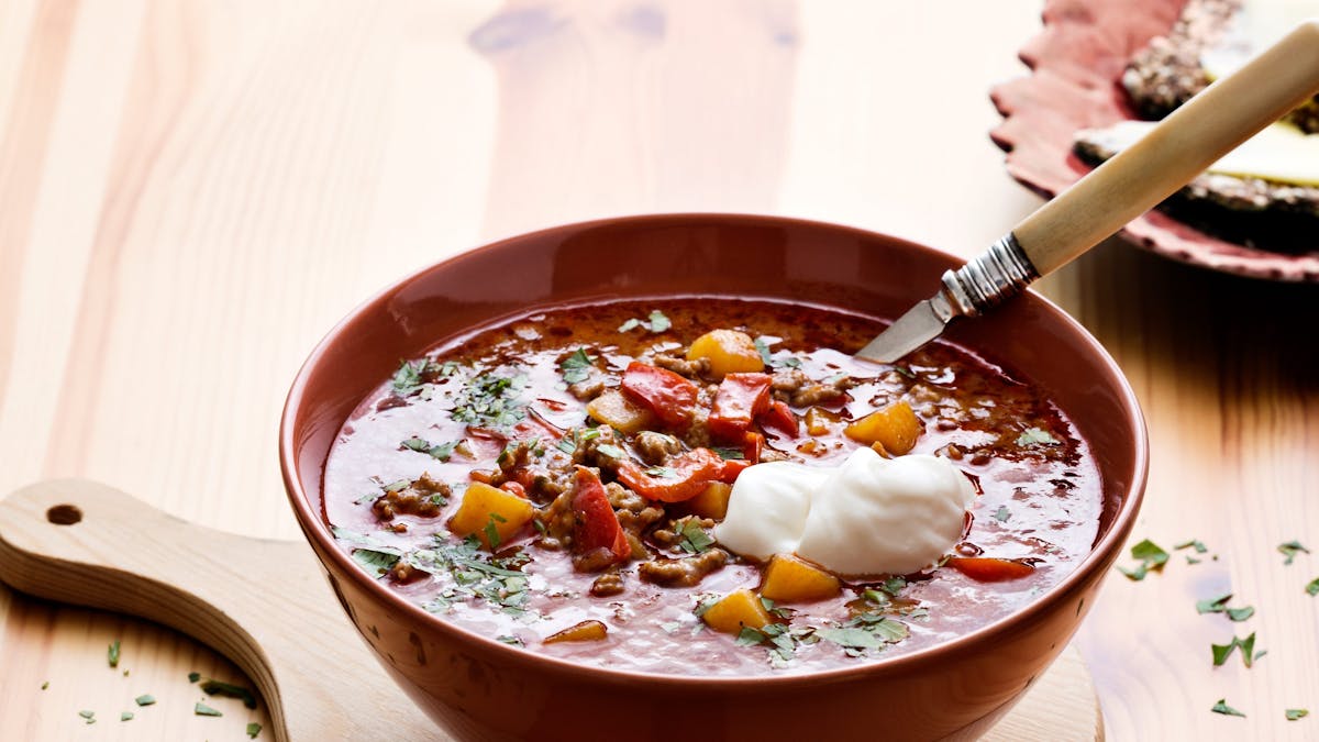 Low carb Hungarian Goulash soup