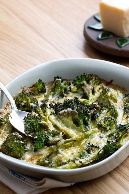 Broccoli and cheese