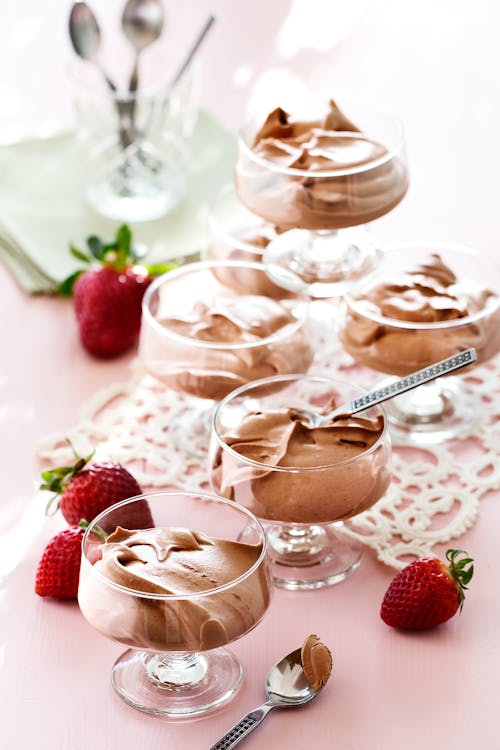 Low carb chocolate mousse