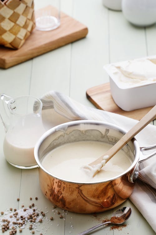 Keto bechamel sauce