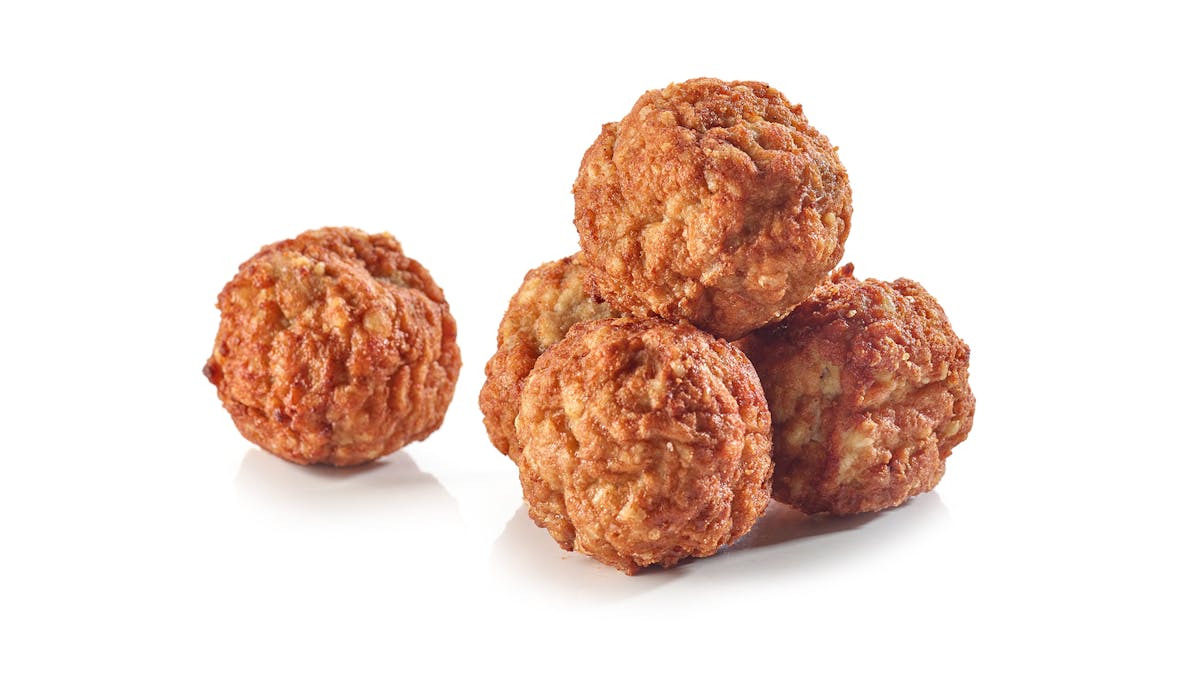 Ground beef — sliders and meatballs