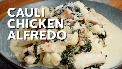 Cauli chicken Alfredo