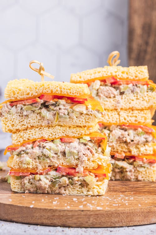 Keto tuna melt