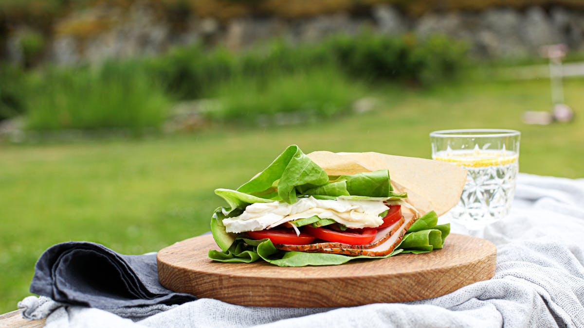 Turkey brie salad sub