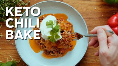 Keto chili bake