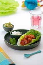 Low carb lettuce enchiladas