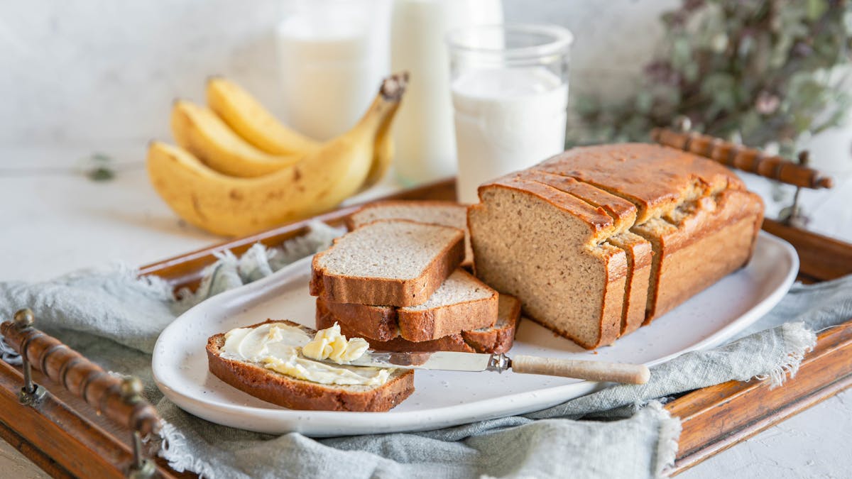 Low carb banana bread