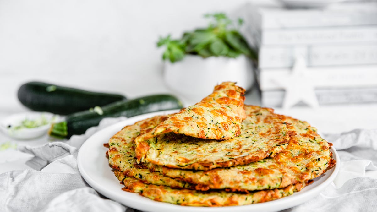 Low carb zucchini tortillas