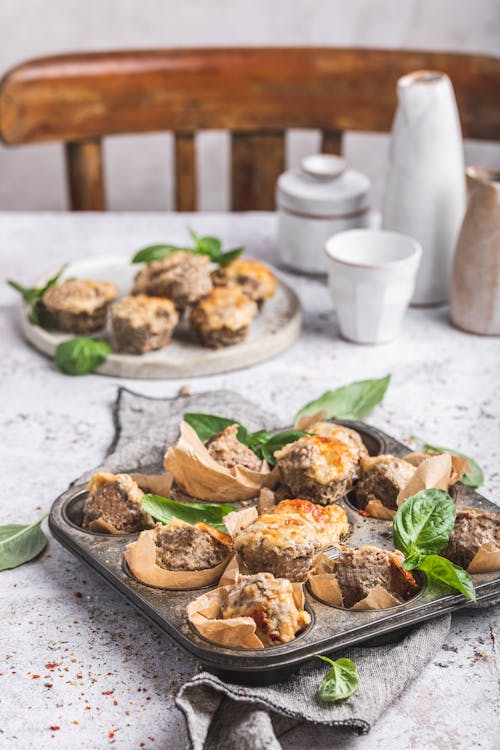 Keto meatloaf muffins