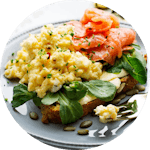 Low-carb eggs