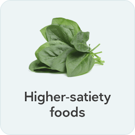 Higher satiety recipes