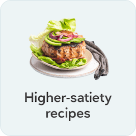 Higher satiety recipes